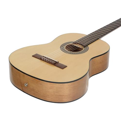 GUITARRA CLASICA 4/4 PICKER`S PACK NATURAL CON ACCESORIOS
