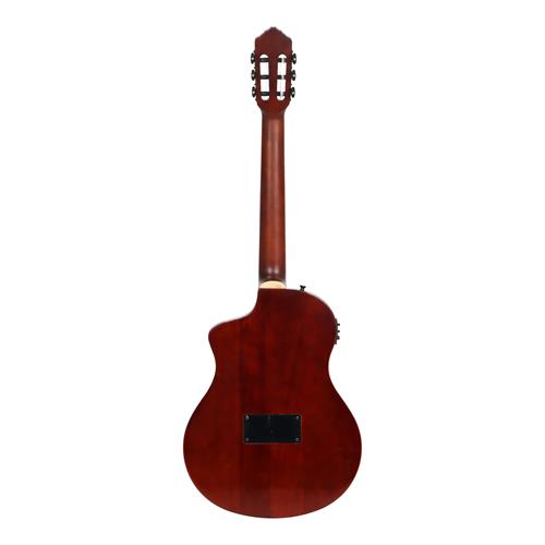 GUITARRA ELECTROCLASICA 4/4 TOURPLAYER SERIES NATURAL BURST CON ESTUCHE