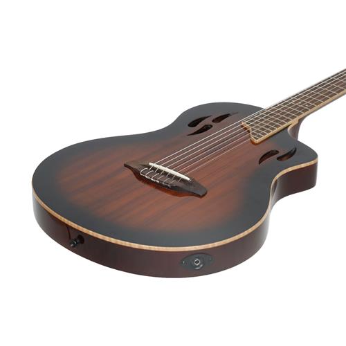 GUITARRA ELECTROCLASICA 4/4 TOURPLAYER SERIES NATURAL BURST CON ESTUCHE