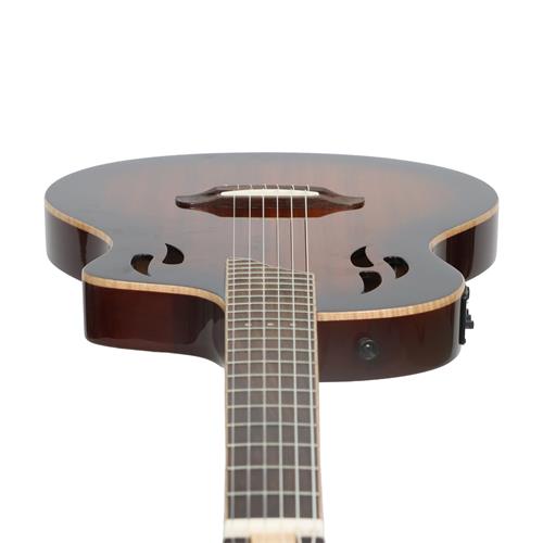GUITARRA ELECTROCLASICA 4/4 TOURPLAYER SERIES NATURAL BURST CON ESTUCHE