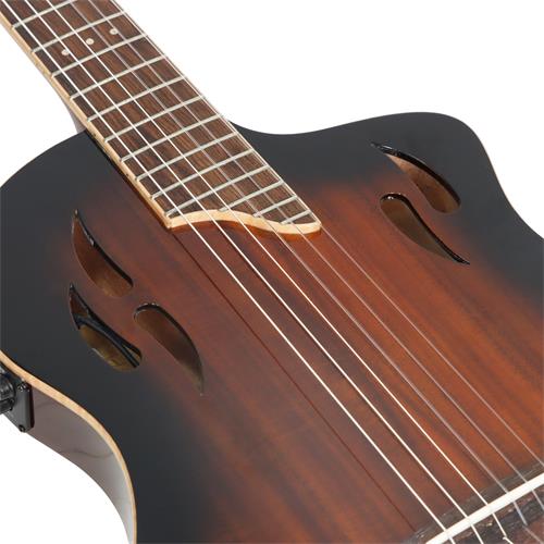GUITARRA ELECTROCLASICA 4/4 TOURPLAYER SERIES NATURAL BURST CON ESTUCHE