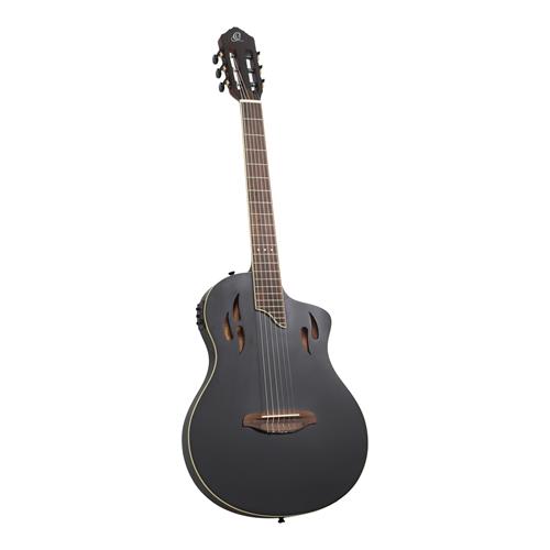 GUITARRA ELECTROCLASICA 4/4 TOURPLAYER SERIES NEGRO CON ESTUCHE