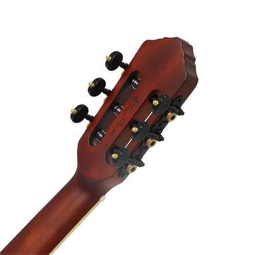 GUITARRA ELECTROCLASICA 4/4 TOURPLAYER SERIES NEGRO CON ESTUCHE