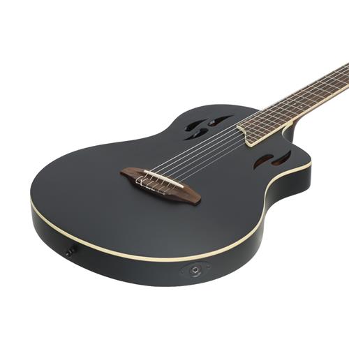 GUITARRA ELECTROCLASICA 4/4 TOURPLAYER SERIES NEGRO CON ESTUCHE
