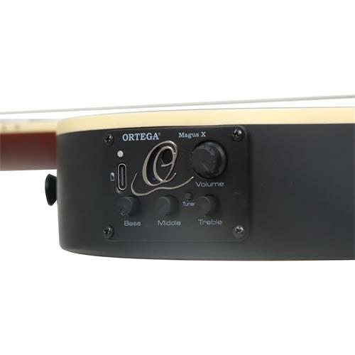 GUITARRA ELECTROCLASICA 4/4 TOURPLAYER SERIES NEGRO CON ESTUCHE