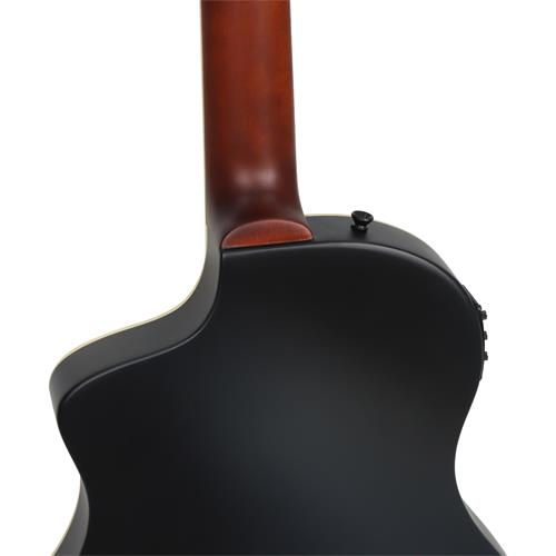 GUITARRA ELECTROCLASICA 4/4 TOURPLAYER SERIES NEGRO CON ESTUCHE