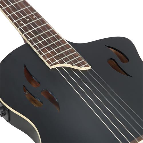 GUITARRA ELECTROCLASICA 4/4 TOURPLAYER SERIES NEGRO CON ESTUCHE