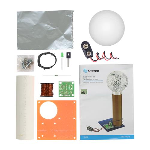 KIT BOBINA DE TESLA P/ ARMAR - CLA