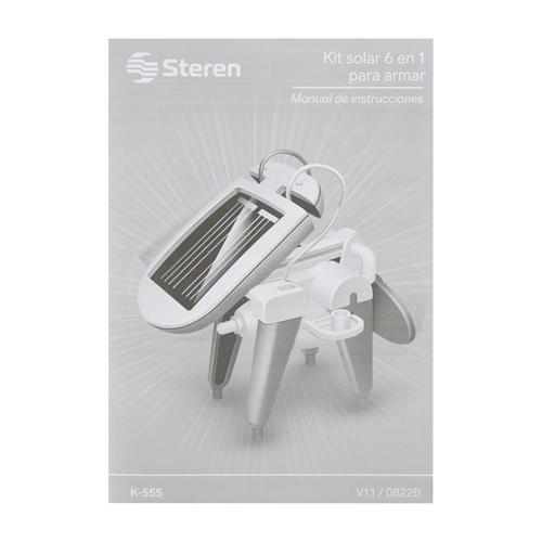 KIT SOLAR PARA ARMAR/ 6 EN 1 - CLA