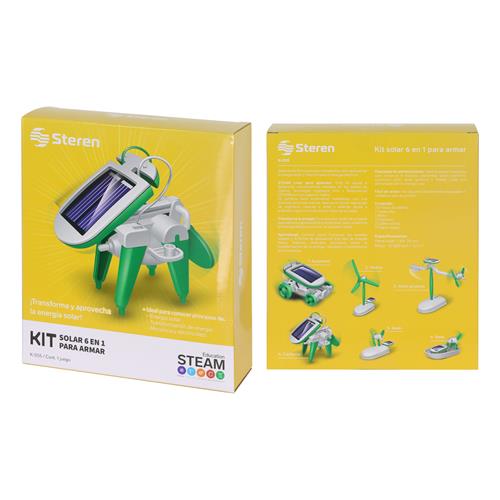 KIT SOLAR PARA ARMAR/ 6 EN 1 - CLA