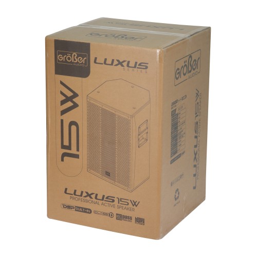 CAJA ACTIVA LUXUS-SERIE 15 PULGADAS 2800W CON DSP/BLUETOOTH - DESC