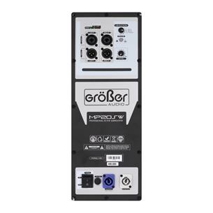 AMPLIFICADOR PARA SUB BAJO PROFESIONAL 2500W - DESC