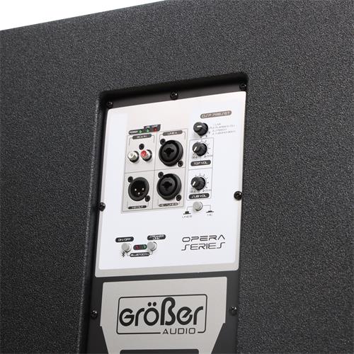 SISTEMA ACTIVO VERTICAL OPERA-SERIE CON DSP/BLUETOOTH 2400W
