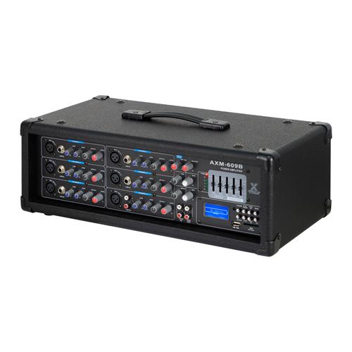 AMPLIFICADOR TIPO CONSOLA CON USB/SD/FM/REC/BLT 350W 6CH