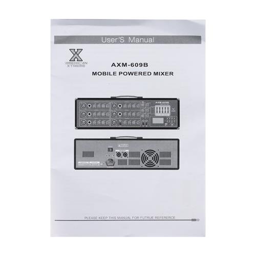 AMPLIFICADOR TIPO CONSOLA CON USB/SD/FM/REC/BLT 350W 6CH