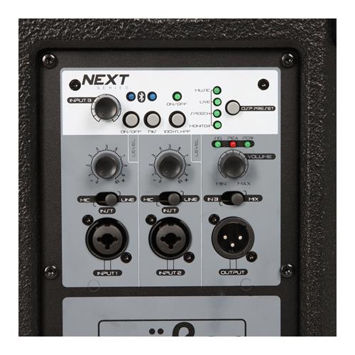 CAJA ACTIVA NEXT-SERIE CON DSP/BLUETOOTH 8 PULGADAS 560W
