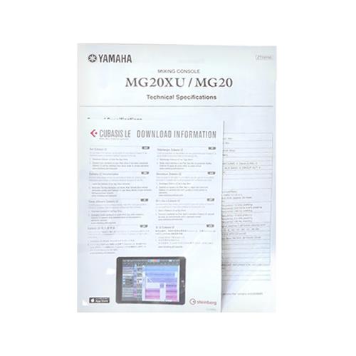 CONSOLA PASIVA PROF. 20 CH C/USB/FX - CLA