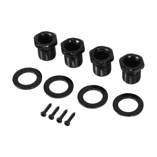 CLAVIJERO PARA BAJO ELECTRICO 2_2 NEGRO X 4P