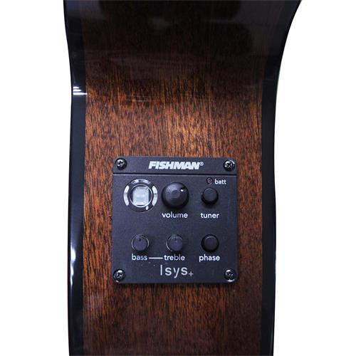 GUITARRA ELECTROCLASICA NATURAL EQ-FISHMAN - DESC