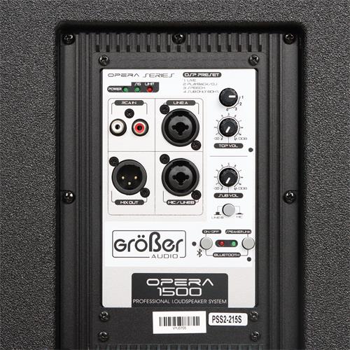 SISTEMA ACTIVO VERTICAL OPERA-SERIE CON DSP/BLT 3000W - DESC