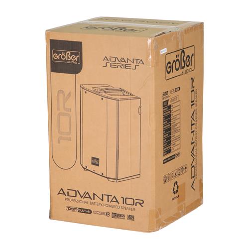 CAJA ACTIVA ADVANTA-SERIE RECARGABLE CON DSP/BLUETOOTH 10 PULGADAS 300W - DESC