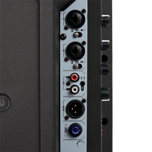 CAJA ACTIVA RECARGABLE CON DSP/BLUETOOTH 8 PULGADAS 160W