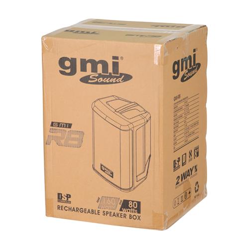 CAJA ACTIVA RECARGABLE CON DSP/BLUETOOTH 8 PULGADAS 160W