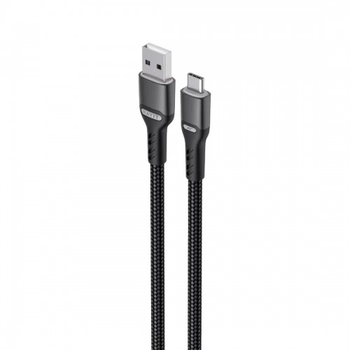 CABLE USB MACHO X TIPO C PD60W NYLON 1MT