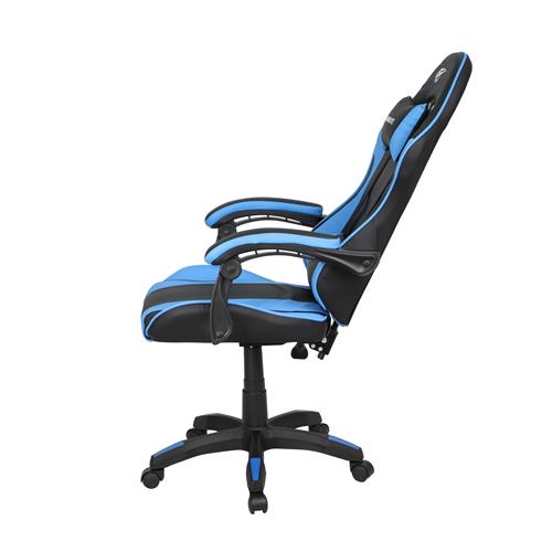 SILLA ERGONOMICA GAMER NEGRO AZUL - DESC