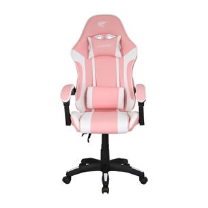 SILLA ERGONOMICA GAMER BLANCO ROSA