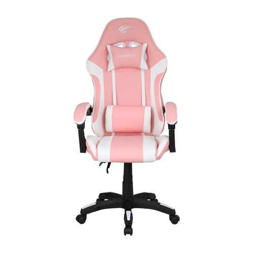 SILLA ERGONOMICA GAMER BLANCO ROSA