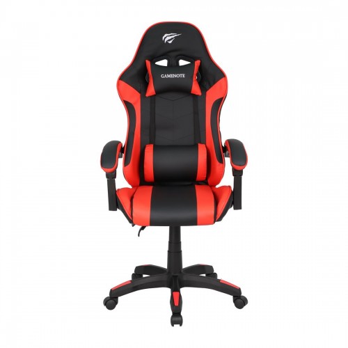 SILLA ERGONOMICA GAMER NEGRO ROJO - DESC
