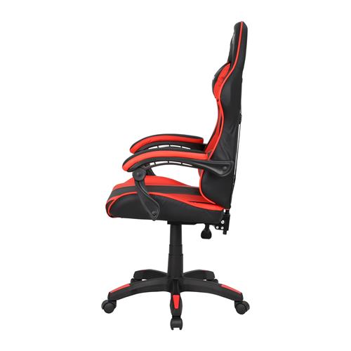 SILLA ERGONOMICA GAMER NEGRO ROJO - DESC