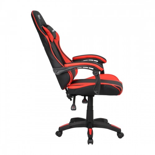 SILLA ERGONOMICA GAMER NEGRO ROJO - DESC