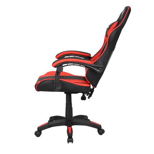 SILLA ERGONOMICA GAMER NEGRO ROJO - DESC