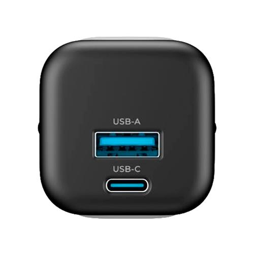 ADAPTADOR DE CORRIENTE INTELIGENTE GAN PD33W CARGA RAPIDA NEGRO
