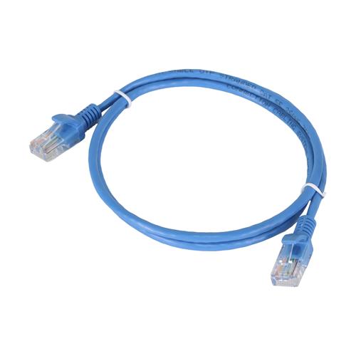 CABLE UTP CATEGORIA 5E AZUL 1MT - CLA