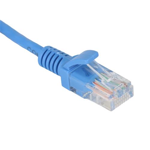CABLE UTP CATEGORIA 5E AZUL 1MT - CLA