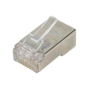 CONECTOR DE RED RJ45 CAT. 6 BLINDADO - CLA