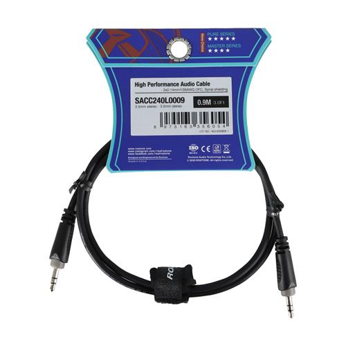CABLE AUDIO 1 PLUG 3.5 ST X 1 PLUG 3.5 ST 0.9MT - DESC