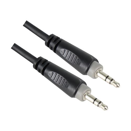 CABLE AUDIO 1 PLUG 3.5 ST X 1 PLUG 3.5 ST 0.9MT - DESC