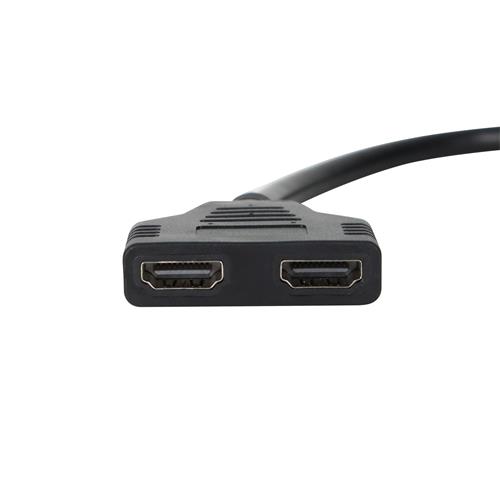 CABLE HDMI Y 1 MACHO X 2 HEMBRA CALIDAD