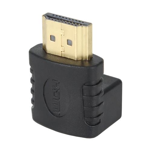 ADAPTADOR HDMI MACHO X HDMI HEMBRA TIPO L CALIDAD