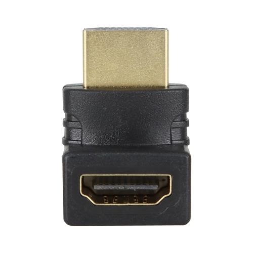 ADAPTADOR HDMI MACHO X HDMI HEMBRA TIPO L CALIDAD