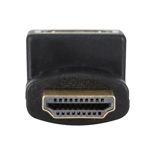 ADAPTADOR HDMI MACHO X HDMI HEMBRA TIPO L CALIDAD