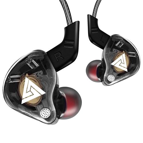 AUDIFONOS IN-EAR AK6 CON MICROFONO NEGRO