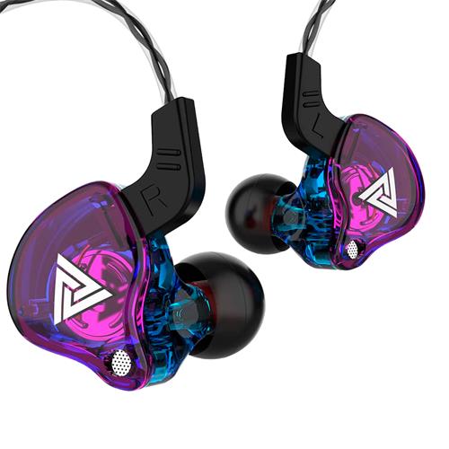 AUDIFONOS IN-EAR AK6 CON MICROFONO PURPURA