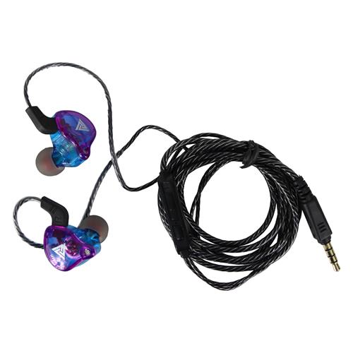 AUDIFONOS IN-EAR AK6 CON MICROFONO PURPURA