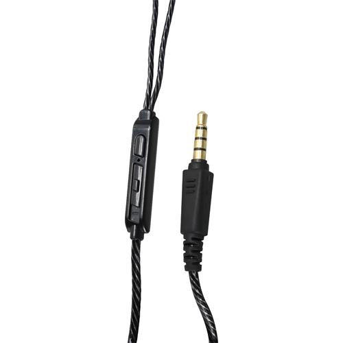 AUDIFONOS IN-EAR AK6 CON MICROFONO ROJO