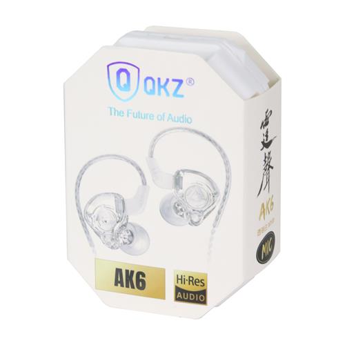 AUDIFONOS IN-EAR AK6 CON MICROFONO TRANSPARENTE